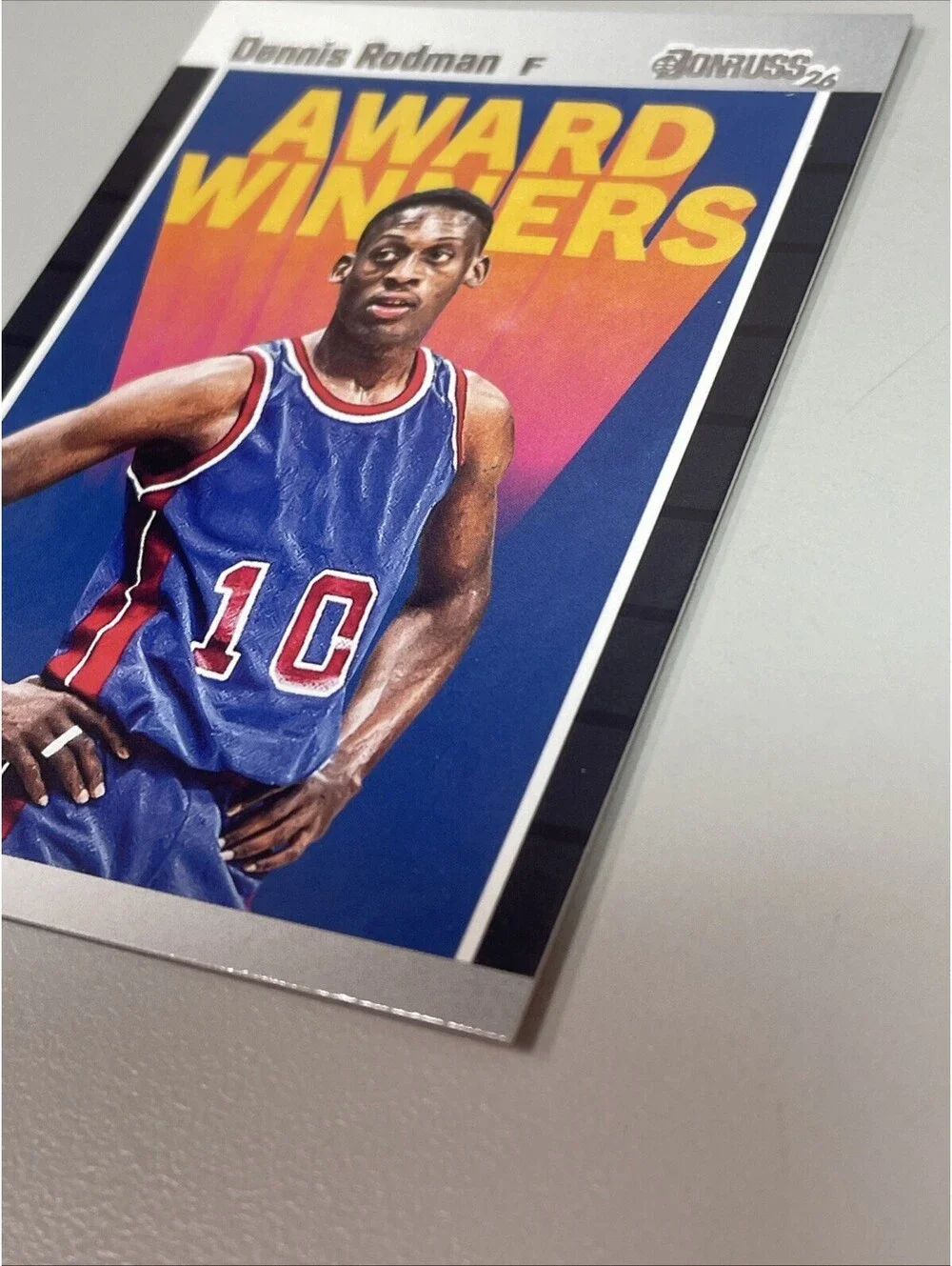 Dennis Rodman 2026 Panini Decades 90s Pop Culture Award Winners Insert #AW-DR